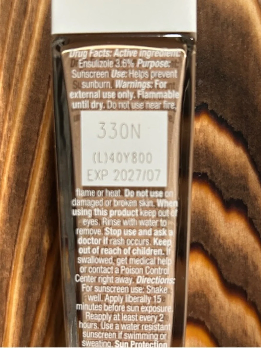 Lancôme Teint Idole Ultra Wear Care & Glow Foundation - Tan 330N
